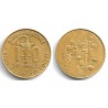 (10) Estados África Oeste. 1989. 10 Francs (EBC)