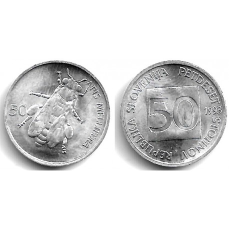 (3) Eslovenia. 1993. 50 Stotinov (SC)