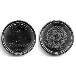 (600) Brasil. 1986. 1 Centavo (SC)