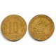 (9) Estados África Central. 1976. 10 Francs (MBC-/BC+)