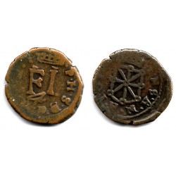 Felipe IV. Sin Fecha. 4 Cornados (BC+) Ceca de Pamplona