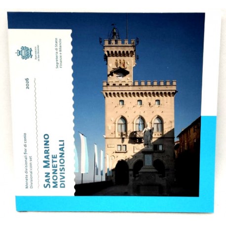 San Marino. 2026. Cartera Oficial (SC)