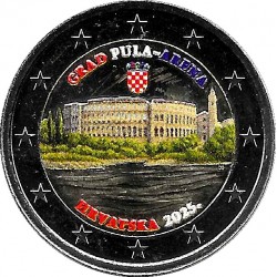 Croacia. 2025. 2 Euro (SC) Coloreada