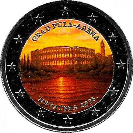 Croacia. 2025. 2 Euro (SC) Coloreada