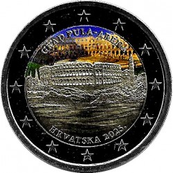 Croacia. 2025. 2 Euro (SC) Coloreada