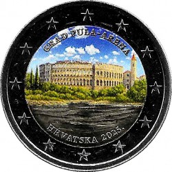 Croacia. 2025. 2 Euro (SC) Coloreada