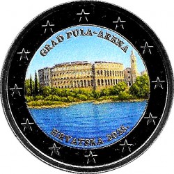 Croacia. 2025. 2 Euro (SC) Coloreada