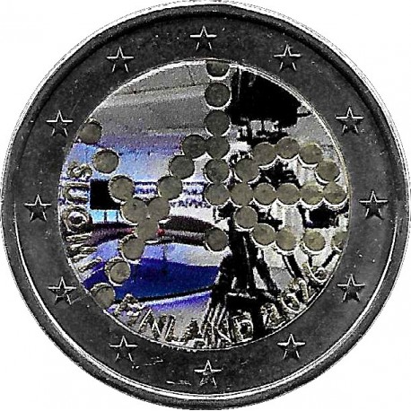 Finlandia. 2026. 2 Euro (SC) Coloreada