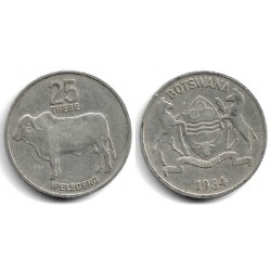(6) Botswana. 1984. 25 Thebe (BC)