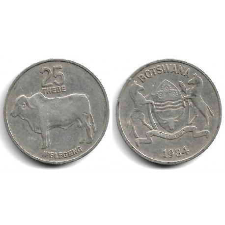 (6) Botswana. 1984. 25 Thebe (BC)