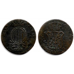 Isabel II. 1846. 3 Cuartos (BC/BC-) Ceca de Cataluña
