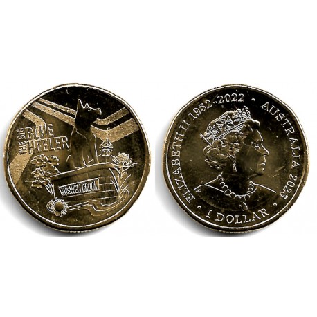 Australia. 2023. 1 Dollar (SC) The Big Blue Heeler