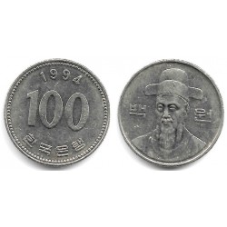 (35.2) Corea del Sur. 1994. 100 Won (MBC)