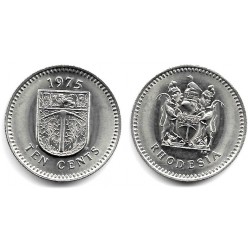 (14) Rhodesia. 1975. 10 Cents (SC)