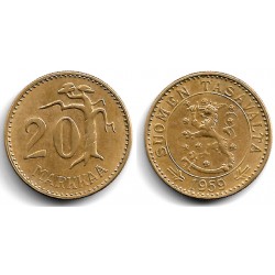 (39) Finlandia. 1959. 20 Markkaa (MBC)