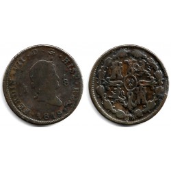 Fernando VII. 1819. 8 Maravedí (BC/BC-) Ceca de Jubia