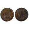 Isabel II. 1838. 3 Cuartos (BC/BC-) Ceca de Cataluña