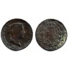 Isabel II. 1863. 25 Céntimos de Real (BC+) Ceca de Segovia