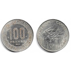 (17) Camerún. 1975. 100 Francs (MBC+)