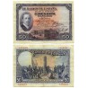 España. 1927. 50 Pesetas (BC) Sin Serie, Sin Sello Republicano