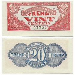 Tremp. 1937. 20 Céntimos (SC)