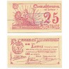 Lorca. 1937. 25 Céntimos (SC) Sello Diciembre