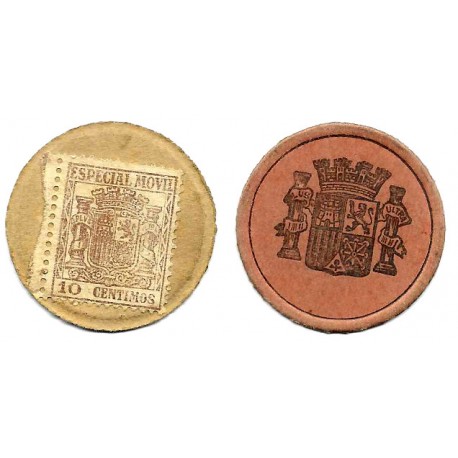 España (II República). Sin Fecha. 10 Céntimos (MBC-)