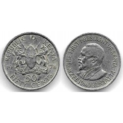 (13) Kenia. 1978. 50 Cents (MBC)
