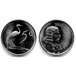(67.2) Sudáfrica. 1966. 5 Cents (SC)