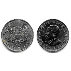 (13) Kenia. 1969. 50 Cents (MBC)