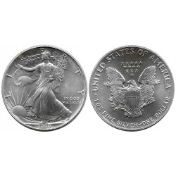(273) Estados Unidos de América. 1990. 1 Dollar (SC) (Plata) 31,10 gr. de .999 Milésimas