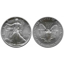 (273) Estados Unidos de América. 1989. 1 Dollar (SC) (Plata) 31,10 gr. de .999 Milésimas