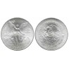 (494.1) Estados Unidos Mexicanos. 1989. 1 Onza (SC) (Plata) 31,10 gr. de .999 Milésimas