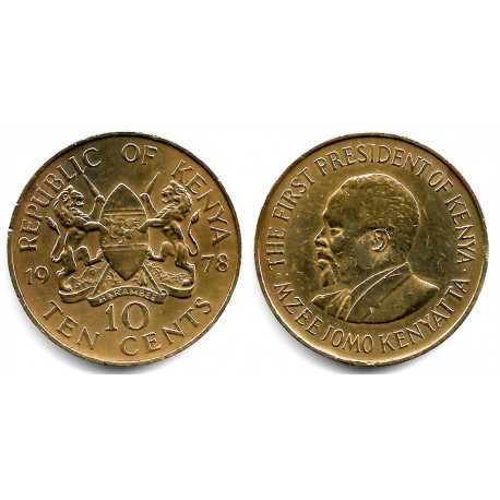 (11) Kenia. 1978. 10 Cents (MBC)