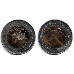 (19) Andorra. 1984. 2 Diners (SC)