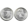 (70) Canadá. 1967. 1 Dollar (EBC+) (Plata)