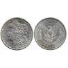 (110) Estados Unidos de América. 1889. 1 Dollar (SC-) (Plata)