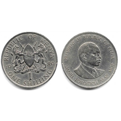 (20) Kenia. 1989. 1 Shilling (MBC)