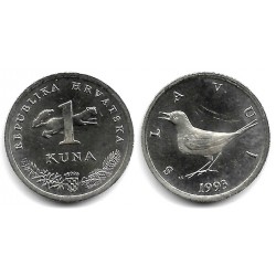(9.1) Croacia. 1993. 1 Kuna (SC-)