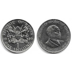 (20) Kenia. 1989. 1 Shilling (SC)