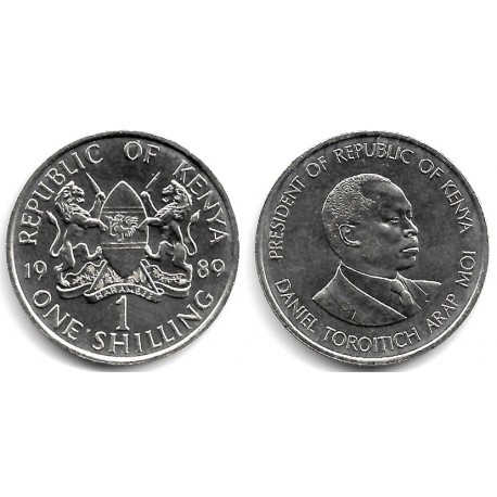 (20) Kenia. 1989. 1 Shilling (SC)
