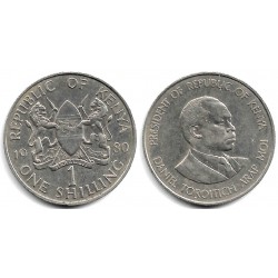 (20) Kenia. 1980. 1 Shilling (MBC)