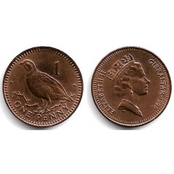 (20) Gibraltar. 1990. 1 Penny (SC)