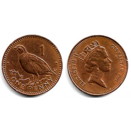 (20) Gibraltar. 1991. 1 Penny (MBC)