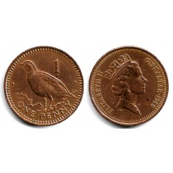 (20) Gibraltar. 1988. 1 Penny (MBC)