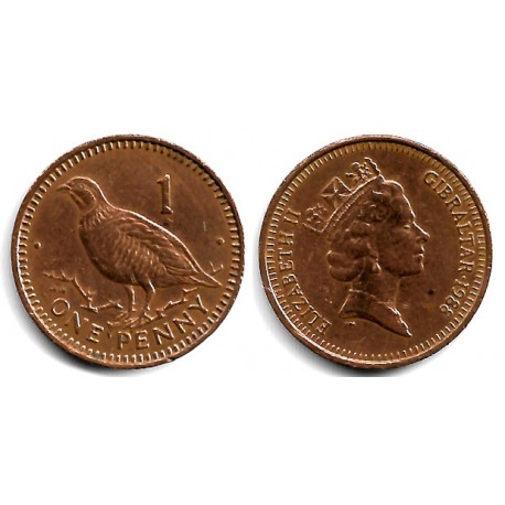 (20) Gibraltar. 1988. 1 Penny (MBC)