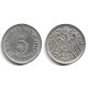 (11) Imperio Alemán. 1912(G). 5 Pfennig (EBC+)