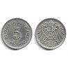 (11) Imperio Alemán. 1912(G). 5 Pfennig (EBC+)