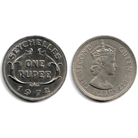 (13) Seychelles. 1972. 1 Rupee (SC)