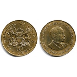 (18) Kenia. 1986. 10 Cents (MBC-)